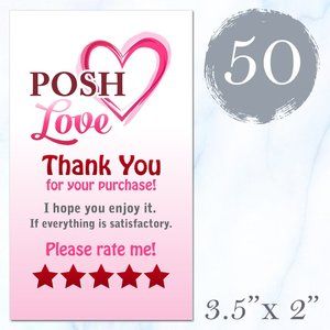 50 Thank You Cards